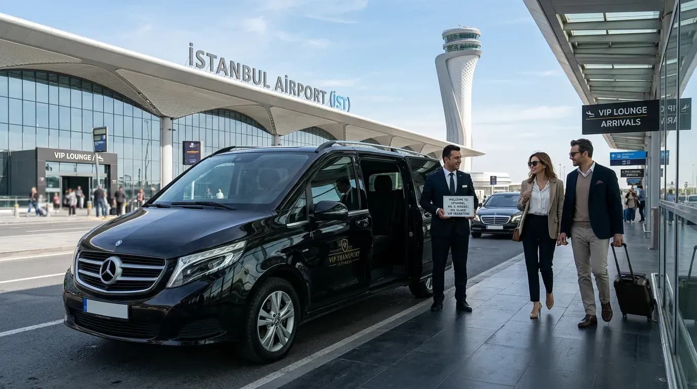 Welcome and VIP transfer at Istanbul Airport